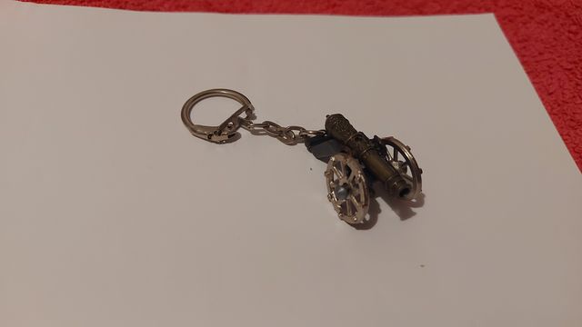 porta chaves canhão