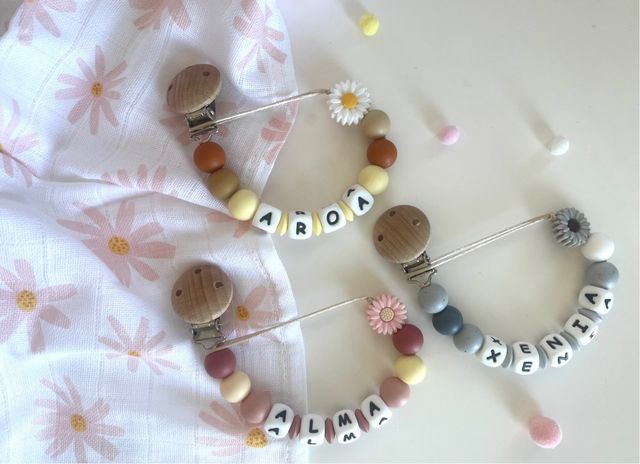   Chupetero bebé personalizado 