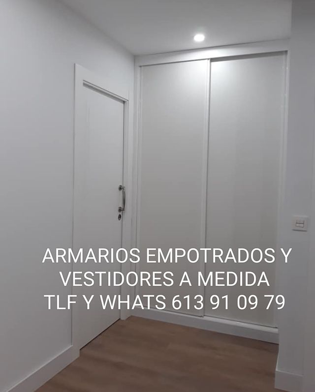 ARMARIOS, ROPEROS EMPOTRADOS A MEDIDA