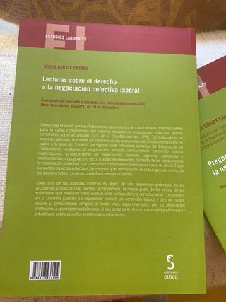Javier Garate Castro Negociación Colectiva Laboral