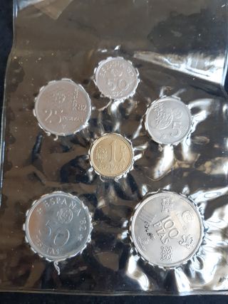 Colección de monedas del mundial 