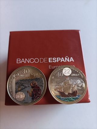 Monedas platas coleccionista.