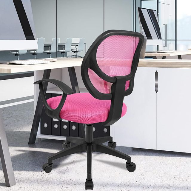 Silla de oficina ergonómica con reposabrazos 360º