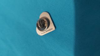 Pin coração vermelho