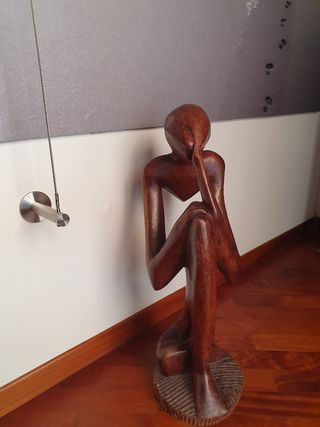 Statua in legno 