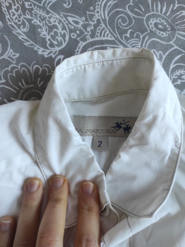 Camicia bianca la Martina taglia 2 