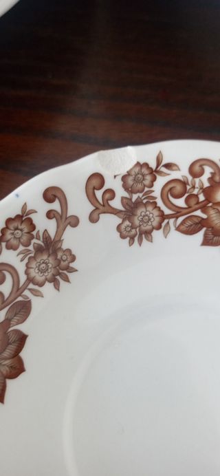 Platos vajilla Alfares de Pontesampaio