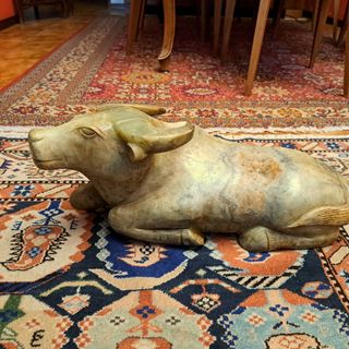 Grande scultura in giada