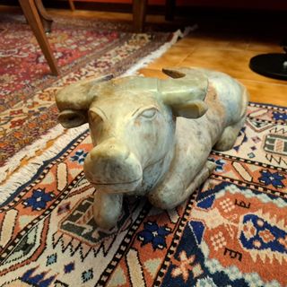 Grande scultura in giada