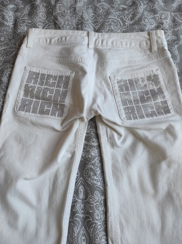 Jeans corto pantalone bianco Richmond 