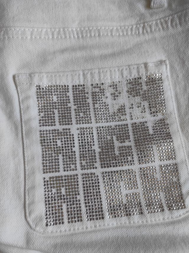 Jeans corto pantalone bianco Richmond 