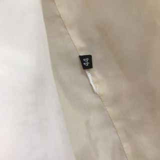 Piumino cappotto donna taglia 44 bianco avorio