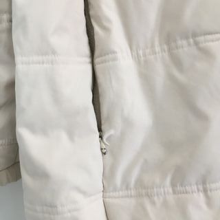 Piumino cappotto donna taglia 44 bianco avorio