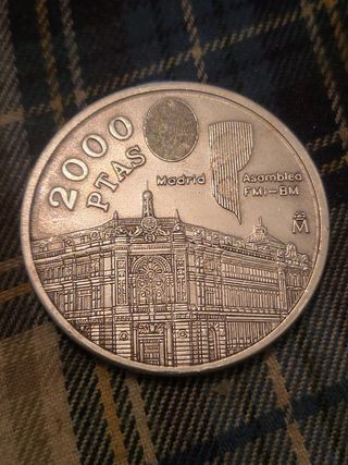 Lote de 6 monedas de plata.