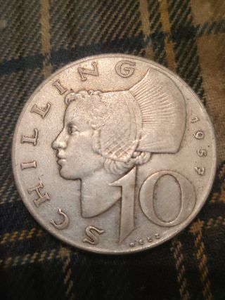Lote de 6 monedas de plata.