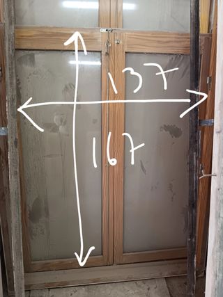 Ventana doble hoja.