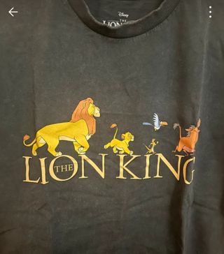 T shirt Disney The Lion King