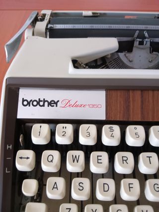Maquina escribir Brother
