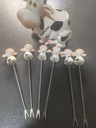 Vaca adorno cocina original Grazalema hecho a mano