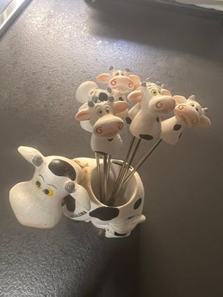 Vaca adorno cocina original Grazalema hecho a mano