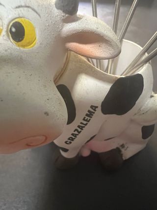 Vaca adorno cocina original Grazalema hecho a mano