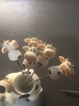 Vaca adorno cocina original Grazalema hecho a mano