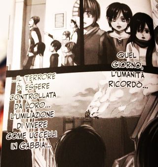 L'Attacco Dei Giganti Manga Sequenza Completa 1-11
