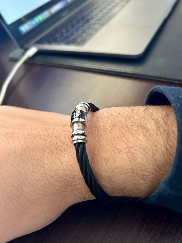 Brazalete de plata philippe Charriol Geneve