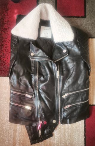 Chaqueta simil-piel