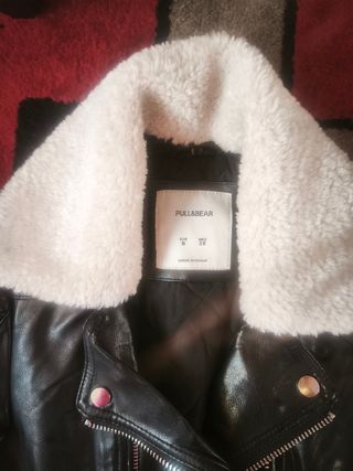 Chaqueta simil-piel
