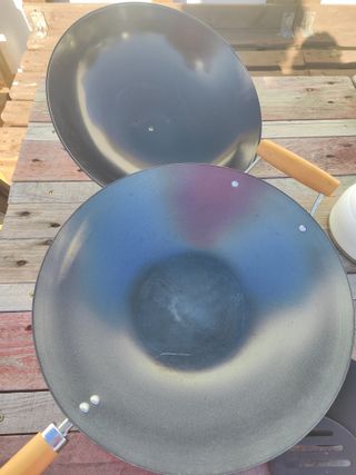 Wok de hierro