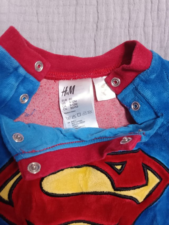Disfraz-pijama Superman