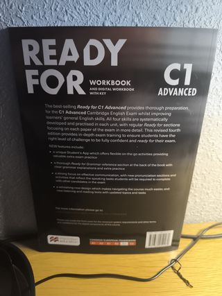 READY FOR C1 ADVANCED Workbook with key: libro del alumno impreso y digital con respuestas