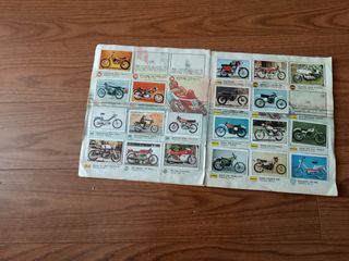 Álbunes de cromos de motos
