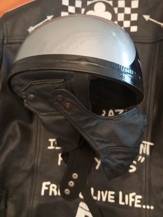 Casco Davida con mascara y gafas