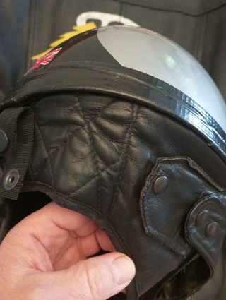 Casco Davida con mascara y gafas