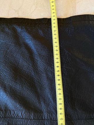 Chaqueta cuero negro