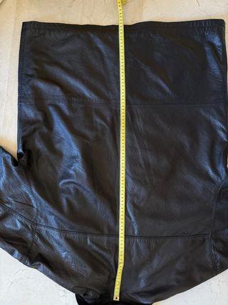 Chaqueta cuero negro