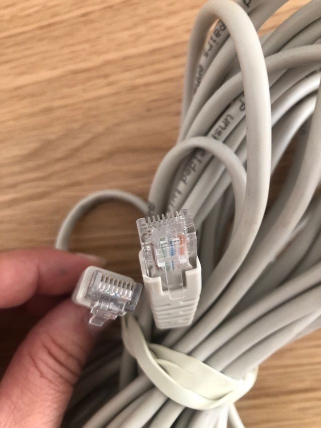 Cable Ethernet Categoría 5  10 metros