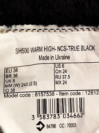 Botas montaña y nieve