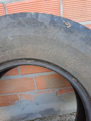 2 rodas trator 7.50.16 .1 roda 6.00.19