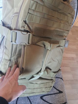 Mochila 65 litros táctica apertura frontal acampad