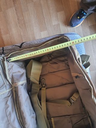 Mochila 65 litros táctica apertura frontal acampad