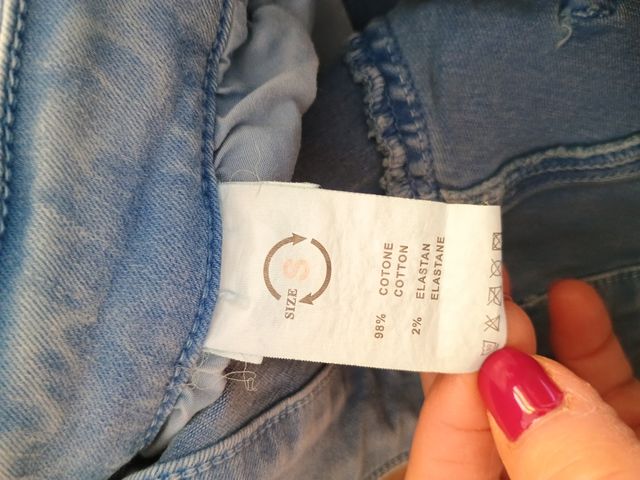 Jeans skinny elasticizzato push up