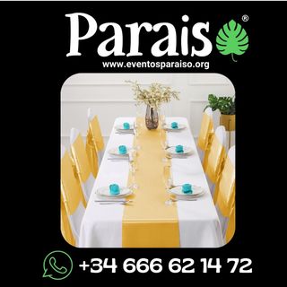 alquiler Fundas/Forros para Mesas Altas Madrid.