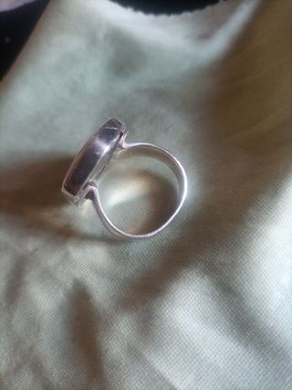 Anillo de plata "super Seven"
