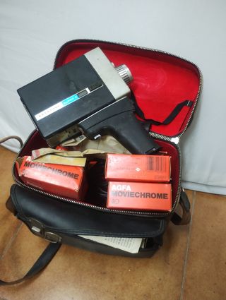 Lote de filmadoras antiguas super 8