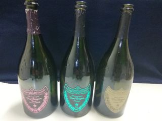 3 BOTTIGLIE VUOTE MAGNUM DOM PERIGNON