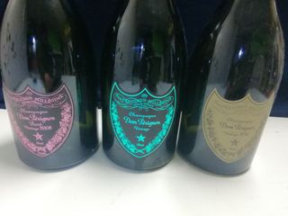 3 BOTTIGLIE VUOTE MAGNUM DOM PERIGNON