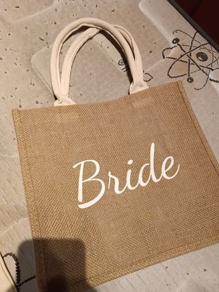 Tote bag Bride